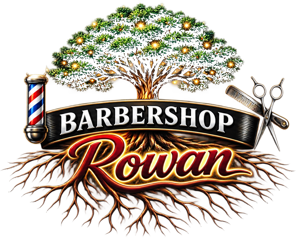 Barbershop Rowan logo